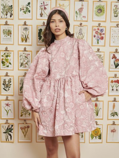 Collectors Jacquard Mini Dress