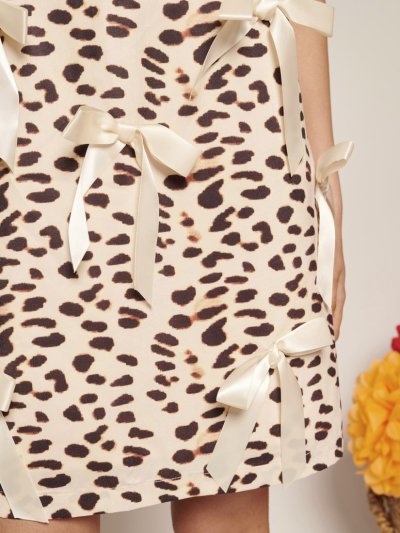 Catalina Bows Mini Dress