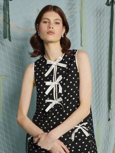 Isles Bow Mini Dress