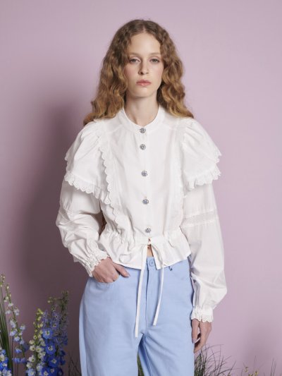 Sweet Pea Ruffle Blouse