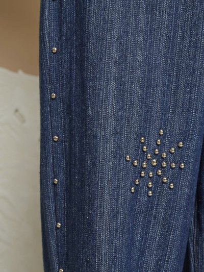 Blakely Denim Studded Jeans