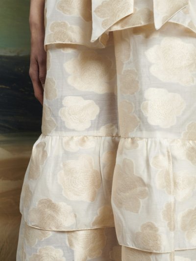 Lasso Jacquard Midi Dress