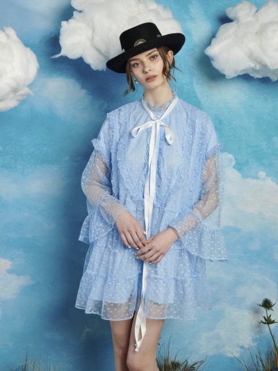 Dusty Hearts Mini Dress