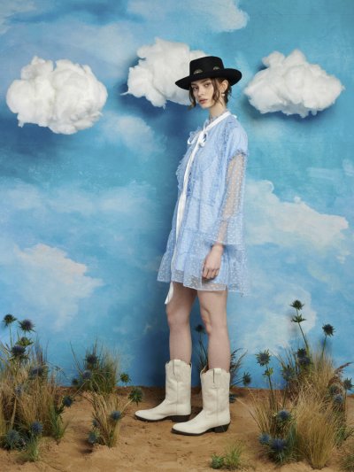 Dusty Hearts Mini Dress