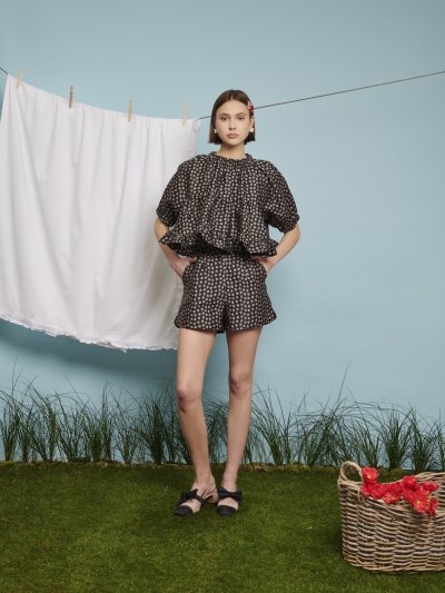 Picotee Jacquard Short