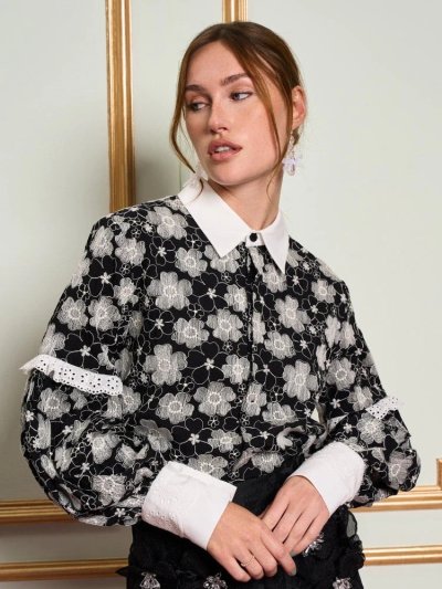 Mielle Embroidered Blouse