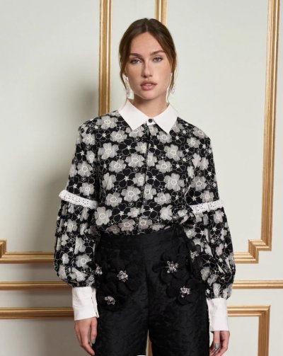 Mielle Embroidered Blouse
