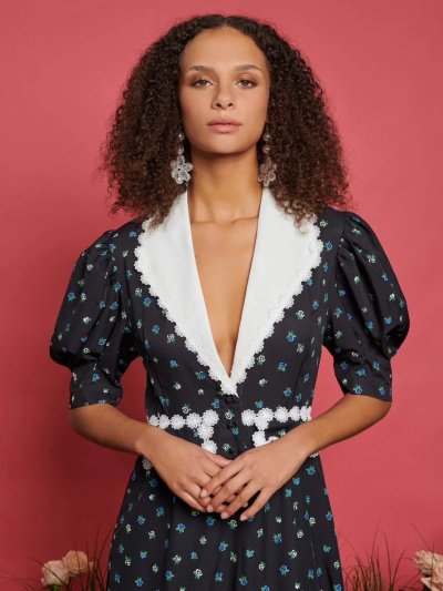 Filly Floral Midi Dress
