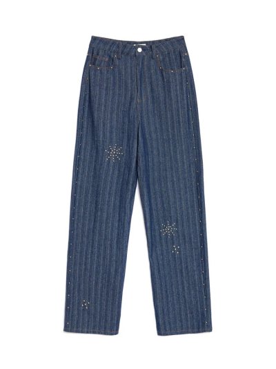 Blakely Denim Studded Jeans