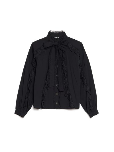 Lullaby Lace Trim Blouse