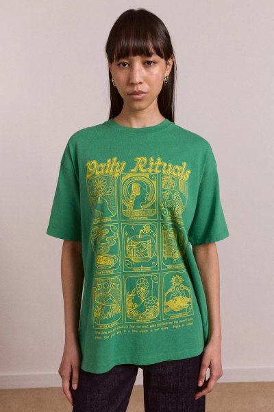 Daily Rituals Graphic Tee - Green