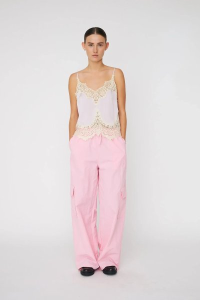 Delicate Lace Top - Light Purple