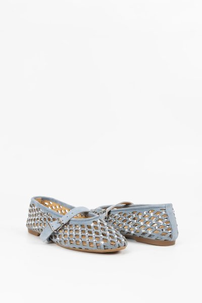 Samantha Suede Ballet Flats
