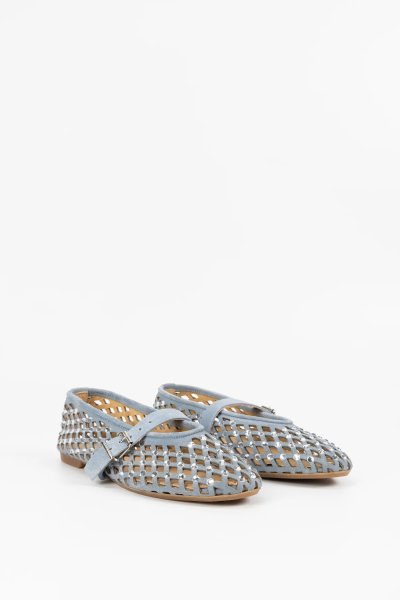 Samantha Suede Ballet Flats