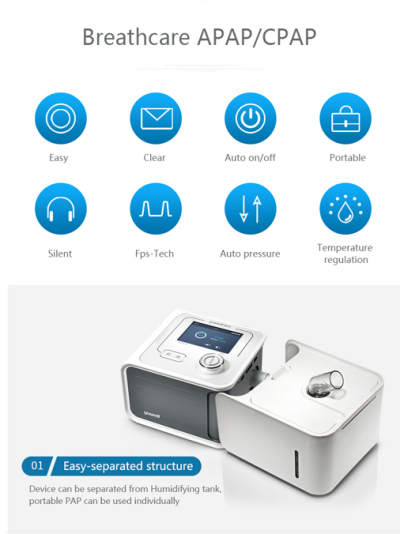 เครื่องอัดอากาศแรงดันบวก CPAP/APAP Yuwell รุ่น YH-560