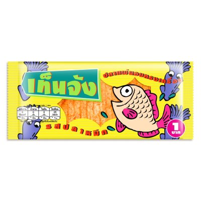 เท็นจัง ปลาแผ่นอบทรงเครื่องรวมรส 60 ซอง