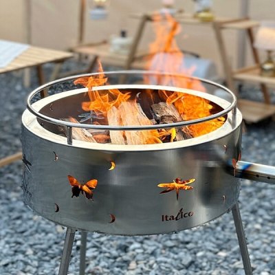 ชุดแท่นจุดไฟตั้งแคมป์ Italico camping fire stand set