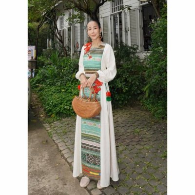 Hemp Hilltribe Embroidery Dress