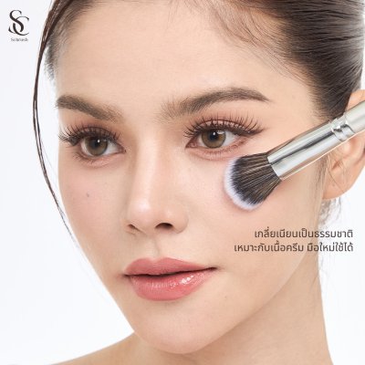 Scbrush Cream Blush Brush | แปรงปัดแก้ม เกลี่ยครีมบรัช รุ่น 144