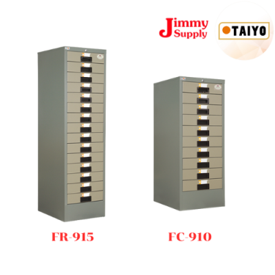 ตู้เก็บแบบฟอร์ม 10-15 ลิ้นชัก ไทโย รุ่น FR-910 , FC-915