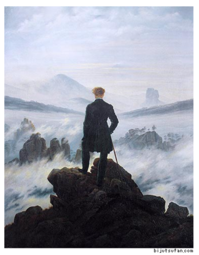 Poster - Wanderer above the Sea of Fog - PRODUCT 2