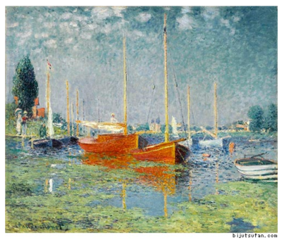 Frame - Red Boats at Argenteuil - PRODUCT 1