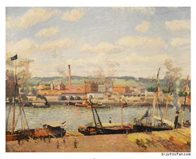 Poster - View of the Cotton Mill at Oissel, near Rouen - PRODUCT 2