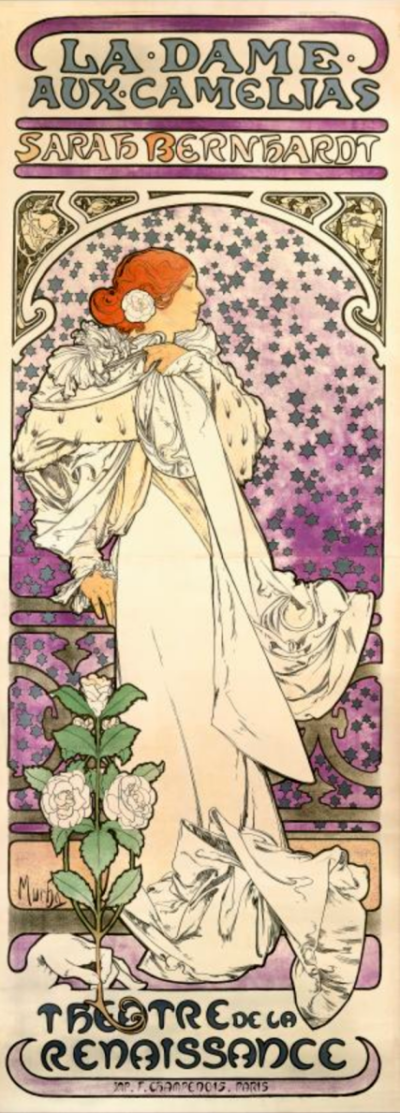 Sarah Bernhardt - La Dame aux Camelias (1896)