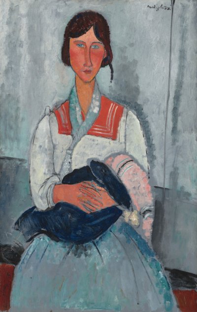 Roma Woman with Baby, 1919