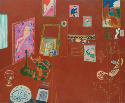 The Red Studio. Issy-les-Moulineaux