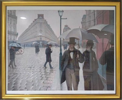 Paris Street; Rainy Day, 1876–1877