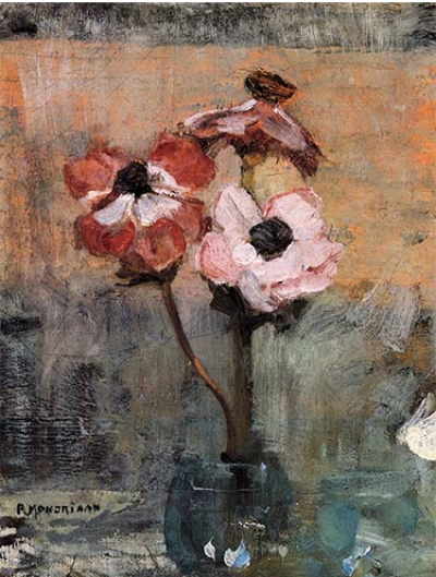 Anemones in a Vase