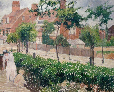 A Cowherd at Valhermeil, Auvers-sur-Oise