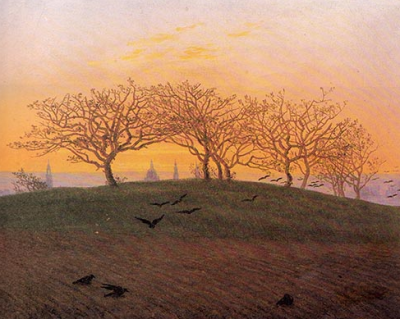 Hill and Ploughed Field near Dresden