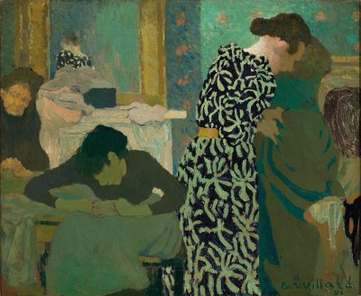 La Robe À Ramages (The flowered dress), 1891