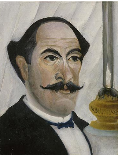 Self-Portrait of the Artist with a Lamp (1903)