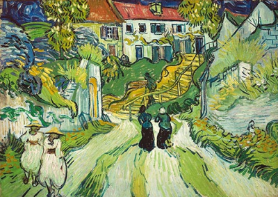 Stairway at Auvers