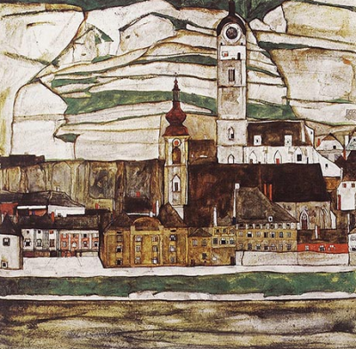 Stein on the Danube, Seen from the South
