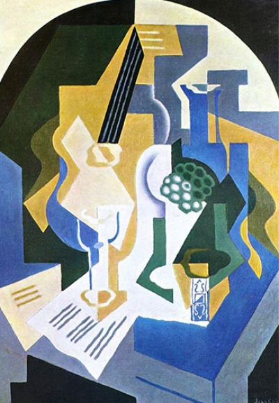 Still Life with Fruit Bowl and Mandolin