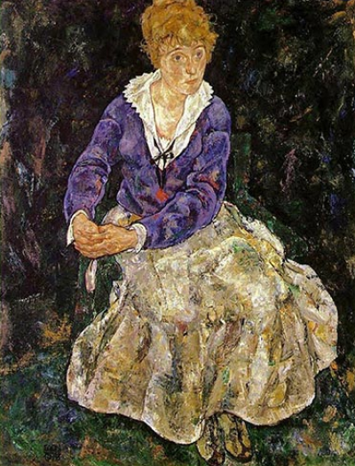 The Artist's Wife Seated (1918)