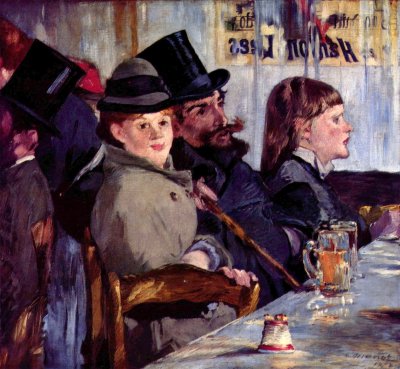 At the Café , 1878