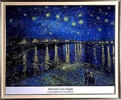 Starry Night Over the Rhone (1888)