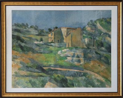 Houses in Provence  The Riaux Valley near L'Estaque, c. 1883