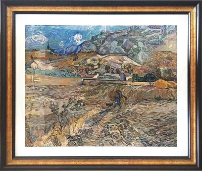 Enclosed Field with Peasant