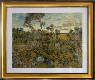 Sunset at Montmajour (1888)