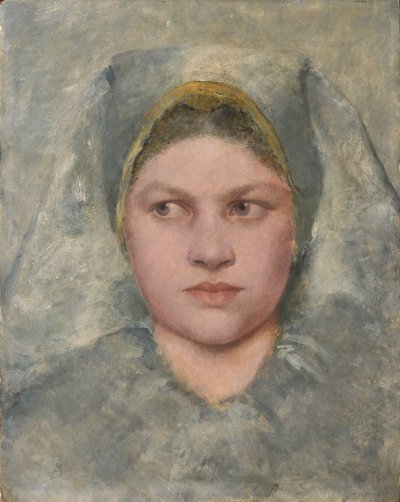 Head Study of a Girl from Haná