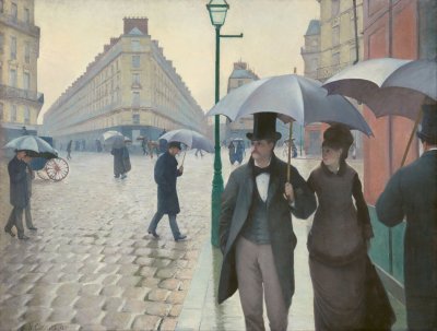 Paris Street; Rainy Day, 1876–1877