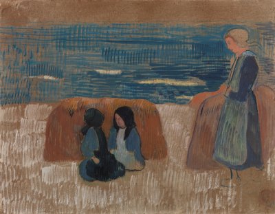 Breton Women by the Sea