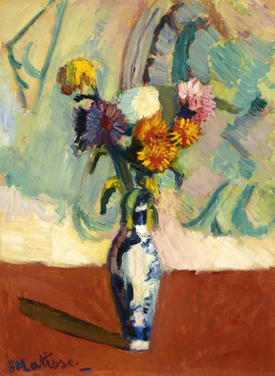 bouquet vase chinois