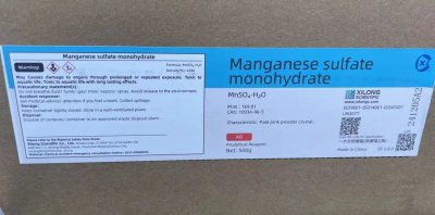 Manganese sulfate monohydrate 500g